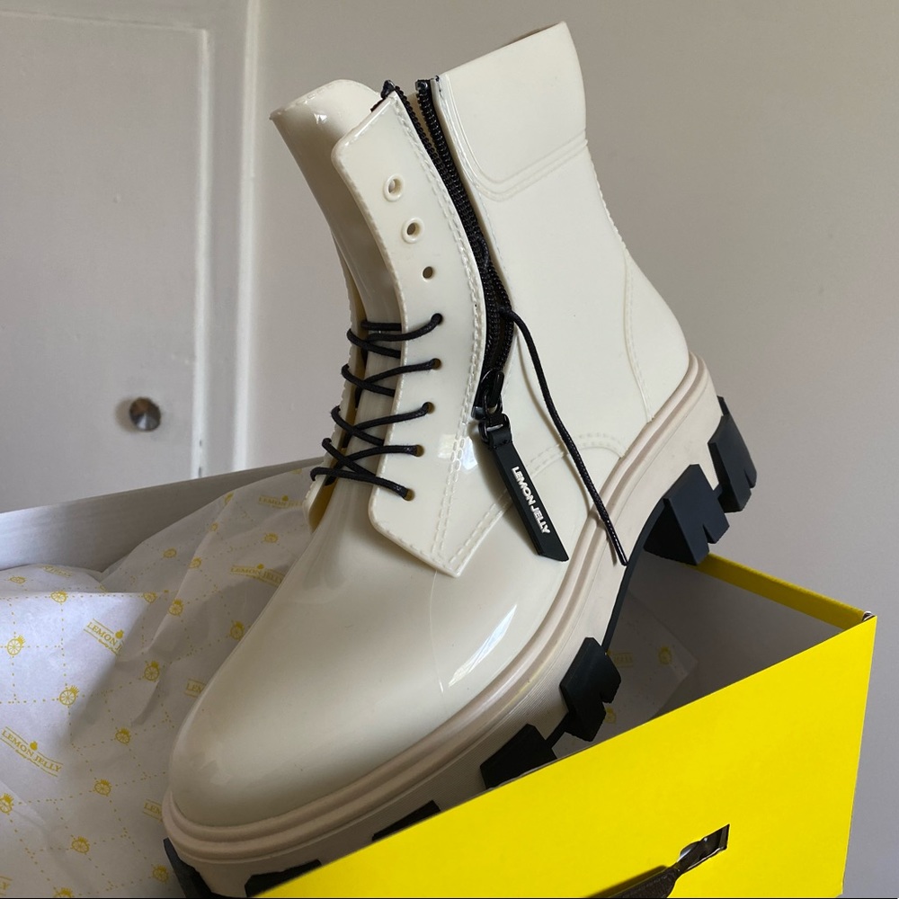 New Lemon Jelly Raina Cotton Chelsea Boot